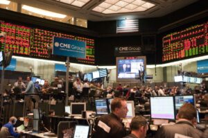 Old CME CBOT Ag Trading Floor